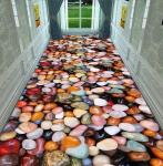 3D Cut-To-Fit Commercial Floor Mat Entry Hallway Aisle Stair Carpet