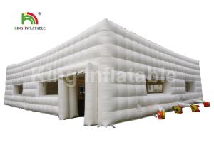 Wholesale White Color 11 X 6m Inflatable Cube Tent For Rental / Advertising Inflatable Booth from china suppliers