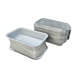 Wholesale Custom Order Accepted Aluminum Foil Container for Disposable Food Packaging from china suppliers