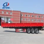 13 Tons Axles Side Dumping Cargo Trailer Truck for Rebar Transportation