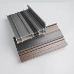 Silver Anodized 6063-T5 Aluminum Curtain Wall Profiles Frame Curtain Wall