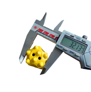 High Hardness Alloy 32mm X 65mm Tapered Button Bit For Small Scale Mine Slope Support