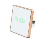 Glomarket 3 Gang Zigbee No Neutral Tuya APP Voice Control Smart Switch With