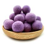 Handmade 2cm Felt Fabric Crafts Ball For Party Garland