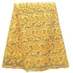 F50251 Latest design customizable embroidery chemical lace fabric/ african lace