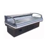 Top-Notch Meat Fish Cooked Food Display Freezer For Supermarket / Retailers
