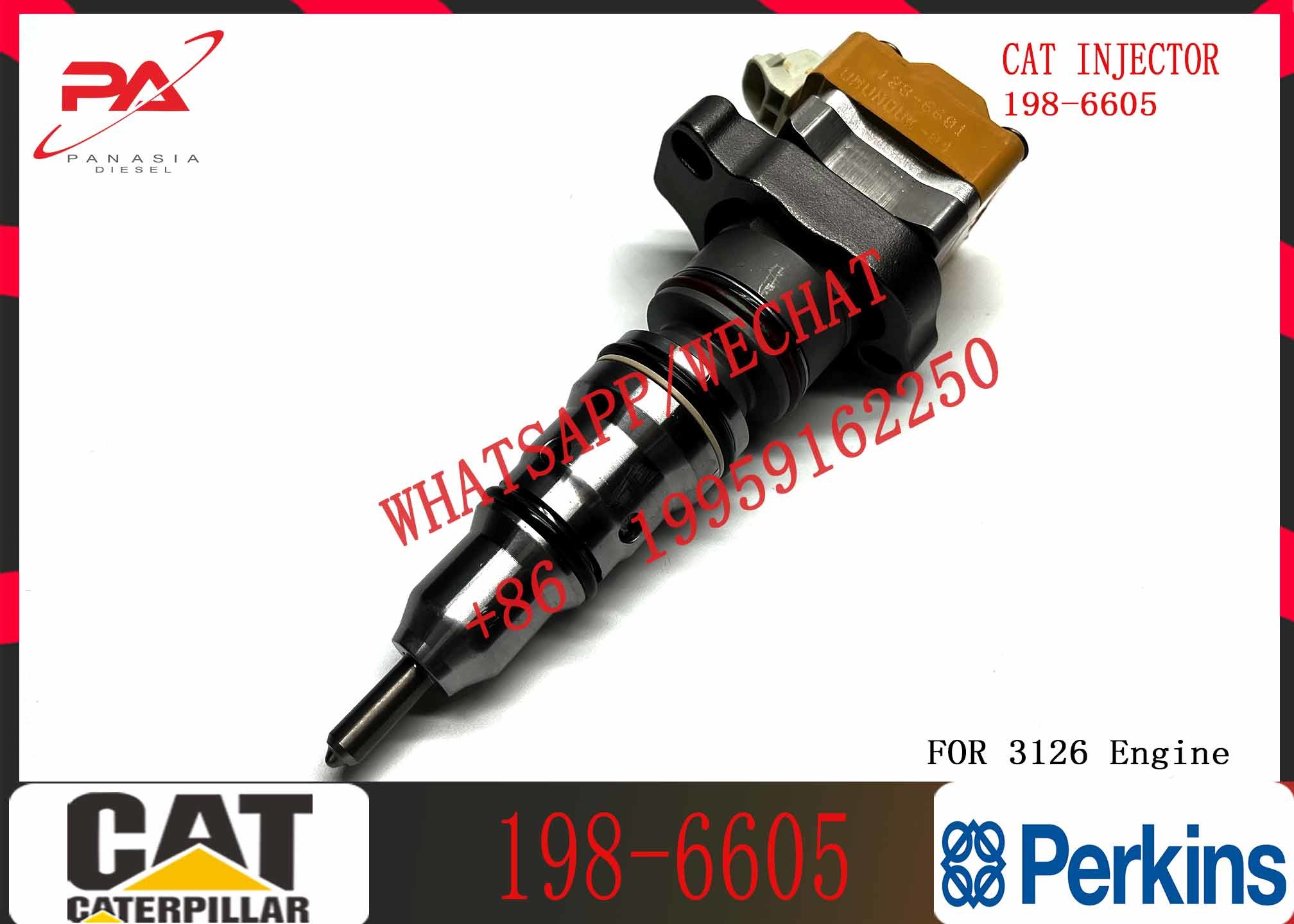 Common Rail Injector 198-6605 177-4754 10R-0782 128-6601 222-5966 1OR-1267 169-7408 20R-0758 153-5938