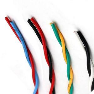 Wholesale 2cores Household Appliances Fire Alarm PVC Insulation Twisted Pair Flexible Wire Cable 1mm from china suppliers
