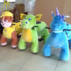 Wholesale Hansel amusement park games children electric mountable animal rides from china suppliers