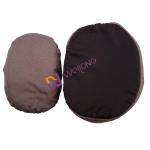 Round Flax Donut Fully Washable Dog Bed Self Warming BSCI dog comfort bed
