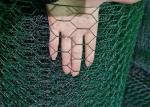 PVC Coated Hexagonal Wire Netting Twisted Woven Wire Netting
