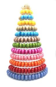 Wholesale 13 Tier large Plastic Macaron Packaging White 62cm Wedding Cupcake Stand from china suppliers