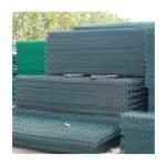 Steel Curved Triangle Bended Fence Welded Wire Garden Panel with Hot Dipped