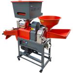 Stainless Steel Type 76kg Portable Home Use Rice Milling Machine 2800r/Min