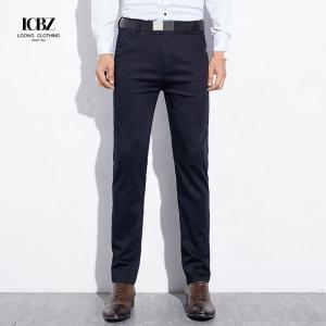 Wholesale Nonwoven Weaving Method End Men's Trousers Spring Autumn Youth Straight Cotton Pants from china suppliers