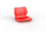 Burgeon Outdoor Arena Seating Plastic Seat Stadium Chairs with Middle Backrest
