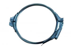 China O Type Ring Round Duct 150mm Galvanized Steel Pipe Clamp on sale