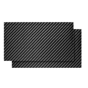 Wholesale 2mm Carbon Fiber Plate 200x300mm 3K Plain Weave Glossy Surface from china suppliers