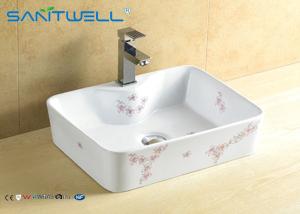 Wholesale Egg shaped basin / bathroom counter top basin original square shaped 485*380*130 mm from china suppliers