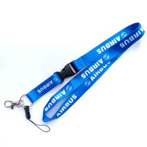 Wholesale Safety Breakaway Clasps Custom Polyester Lanyards Corporate ID Waterproof Print from china suppliers