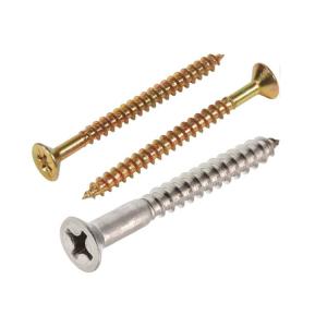 Wholesale Inch Cross Recessed Countersunk Head Wood Screws from china suppliers