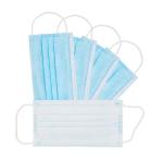 3 Ply Layers Ear Loop Non Woven Medical Disposable Face Mask For Personal Care