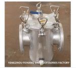 Coarse Water Filter For Ships A125 Cbm1061-81 Body Carbon Steel Galvanized