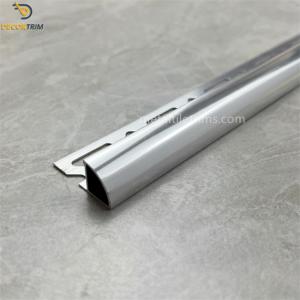 Wholesale Aluminium Corner Trim Profile Metal Tile Trims Round Shape Corners from china suppliers