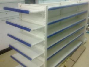 Wholesale Metal Durable Adjustable Customized Size Gondola Display Stands Racking For Supermarket from china suppliers
