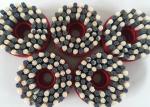 High Density Silicon Carbide Brush , Deburring Brush For Aluminum 100MM OD