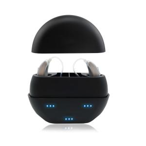 Wholesale Silver Open Fit Behind The Ear Hearing Aids NiMH Rechargeable Ear Amplifier from china suppliers