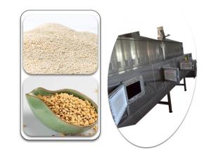 Wholesale High Efficiency Conveyor Belt Agriculture Microwave Sterilization Machine Silvery White Color Stainless Steel from china suppliers