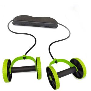 Wholesale SGS 16.92*6.29*1.96'' Ab Roller Double Wheel 95cm Rope ABS Plastic Pressure Resistant from china suppliers