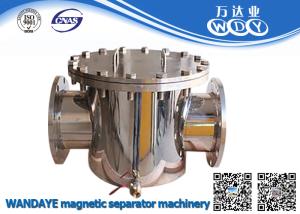 Wholesale Magnetic Separator Machine Stainless Steel Pipeline Iron Remover For Ceramic from china suppliers
