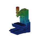 VL Series Vertical Machining Center V1690L Used In Various Production Sites As