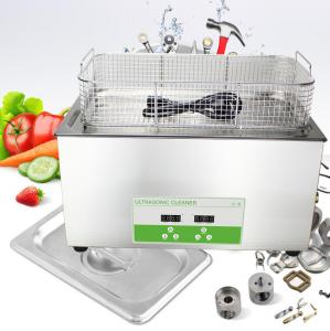 China Digital Laboratory Ultrasonic Cleaner With Basket Stainless Steel 304 CE Approved on sale