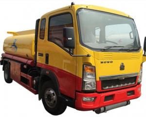 China SINO TRUK HOWO 4*2 LHD mini  3CBM fuel dispensing truck for sale, bulk oil refilling bowser vehicle for sale on sale
