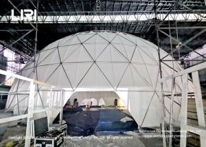 Wholesale 25m Diamter Geodesic Dome Tents Steel Frame With Projection Screen For Event from china suppliers