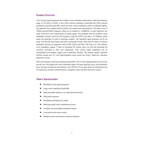 Ceyear 1465D Signal Generator 100kHz-20GHz High Frequency Radio Frequency Generator