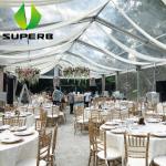 Clear Wedding 10m To 60m Aluminum Frame Tents Different Color For Choosing