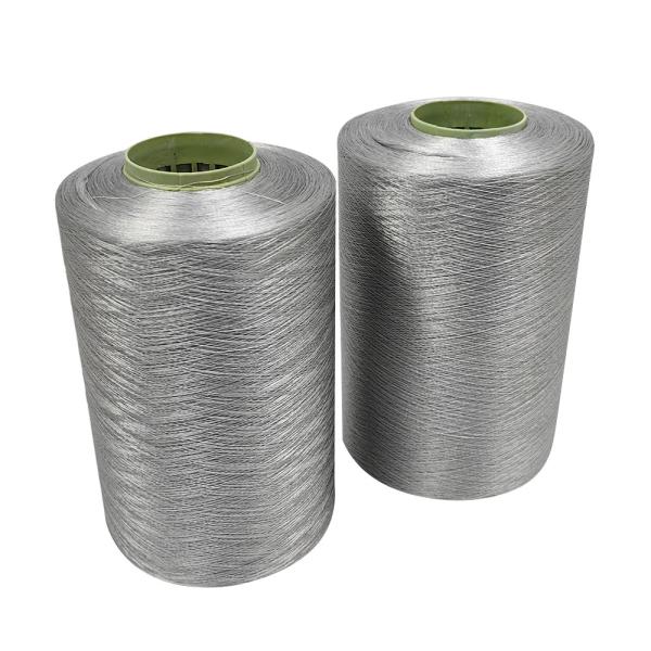 150D/2 Grey Conductive Sewing Thread for Anti-static Garment Making Polyester