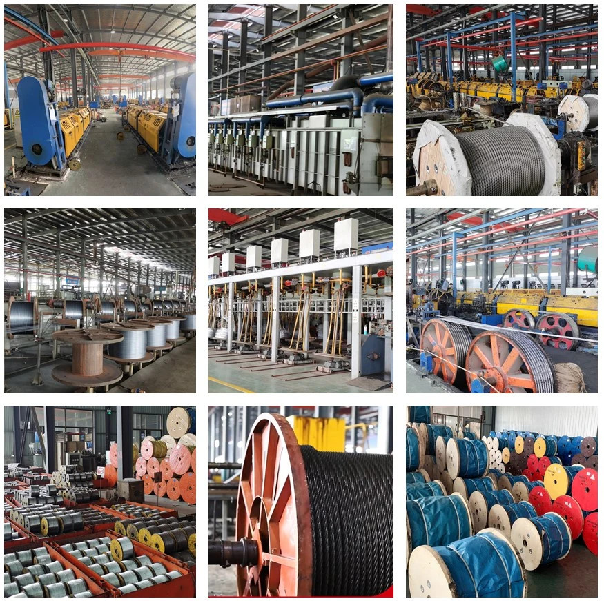 Non-Alloy 1x7 7x7 7x19 Stainless Steel Wire Rope Cable for Various Uses
