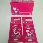 UV Effect Pink Pussycat Paper Cards Capsule Blister Packaging With Container