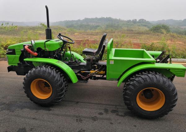 articulated tractor Off Road Tipper Farm Truck For Oil Palm Plantation Transport