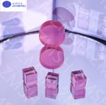 Sapphire Raw Gemstone Lab Made Padparadscha Sapphire Rose Sapphire High Hardness