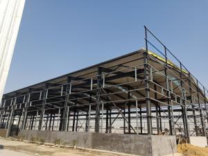 China High Anti Fire Prefab Steel Construction Of Stadium Activity Center Building on sale