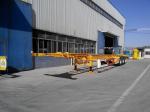 Durable Skeletal Container Trailer Container Transport Trailer Customized Color
