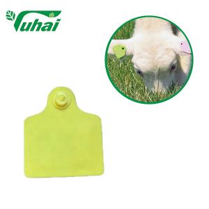 China Long Range TPU RFID Ear Tag Rfid Cattle Ear Tag Animal Tagger For Goat Feeder on sale