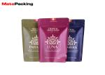 Heat Seal Kraft Paper Coffee Bean Packaging Bags Pouches Matte Surface With