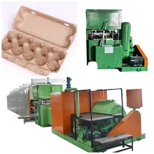 12-30 Cavity Small Egg Tray Fabricator With 45KW Total Power